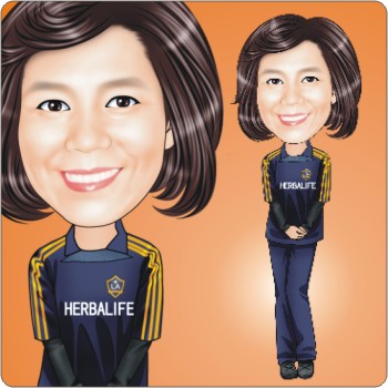 女生人像Q版漫畫PNW-58